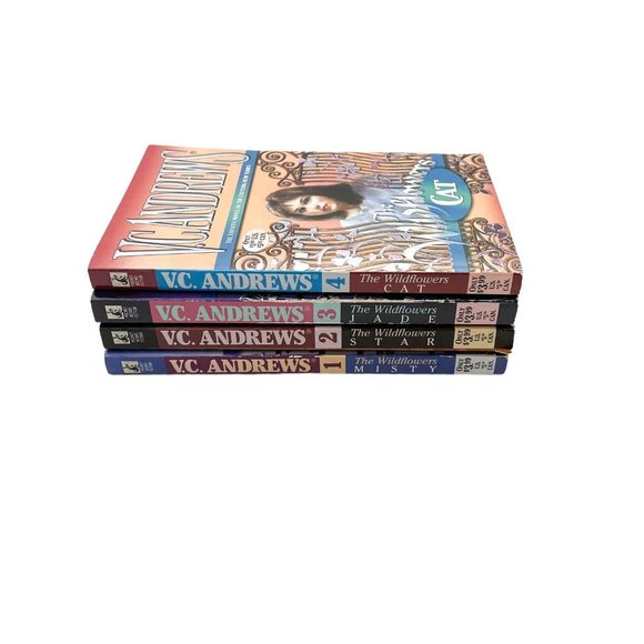 Lot of 4 (#1-4) THE WILDFLOWERS Paperback Books - VC ANDREWS - Picture 3 of 4